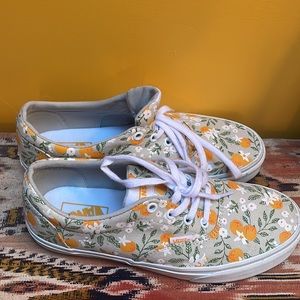 Citrus Floral Vans sneakers